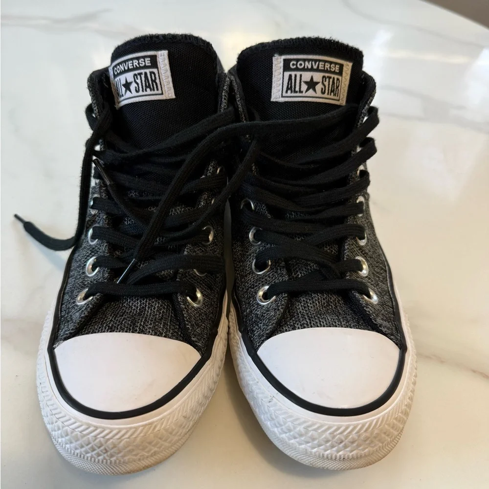 Converse Kids Charcoal Low-Top Sneakers